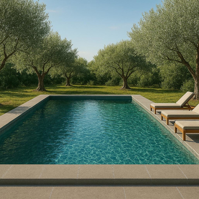 Piscina - Oliveto Apartments a Riva del Garda